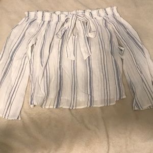 Off the shoulder top